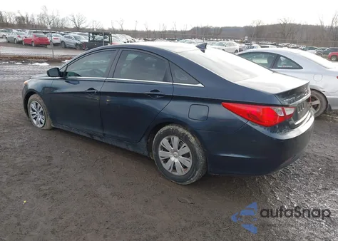 2011 Hyundai Sonata Gls from USA, damaged, VIN 5NPEB4AC5BH235242